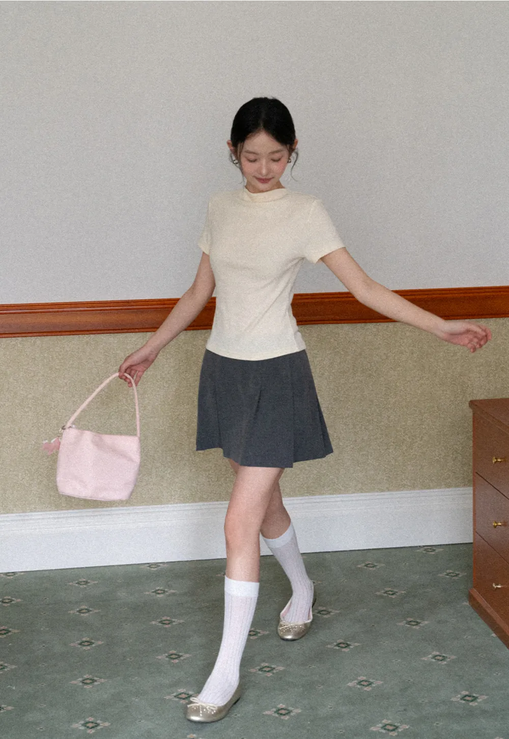 Short Sleeve Crew Neck T Shirt