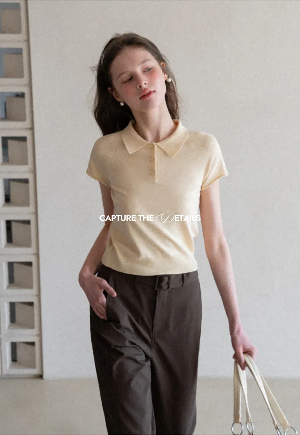 Wide Leg Casual Pants with Belted Waist