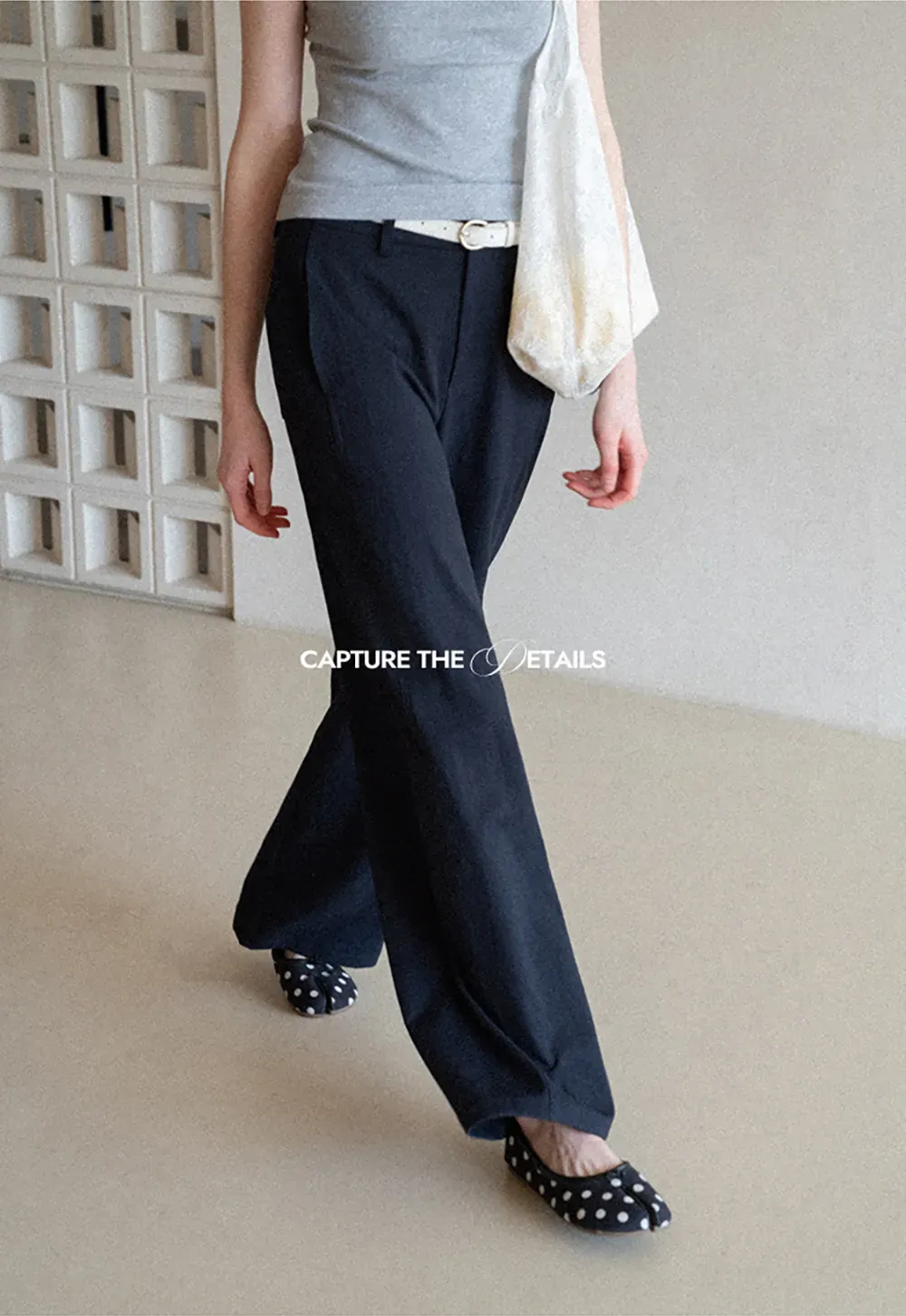 Wide Leg Casual Pants with Front Pockets