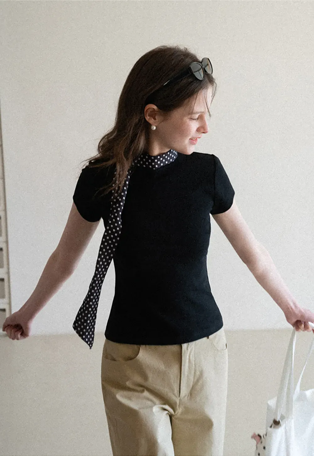 Wide Leg Casual Pants with Front Pockets