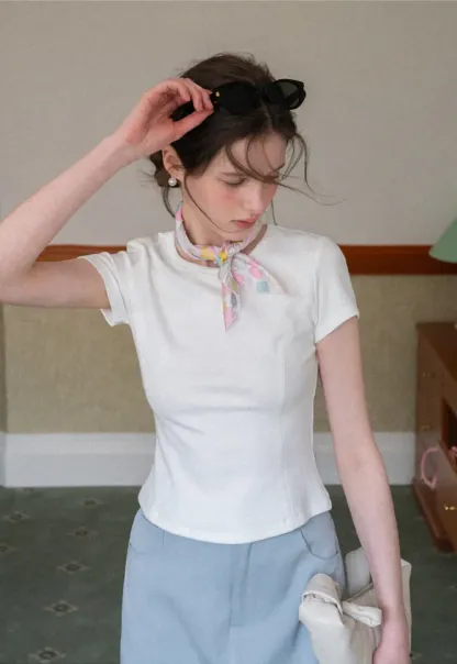 Short Sleeve Crew Neck T Shirt