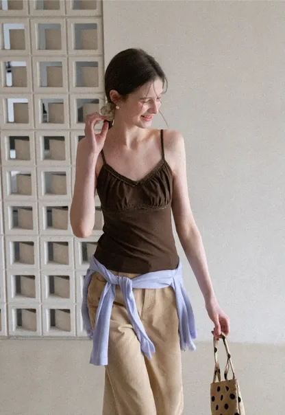 Lightweight Long Sleeve Cropped Knit Top