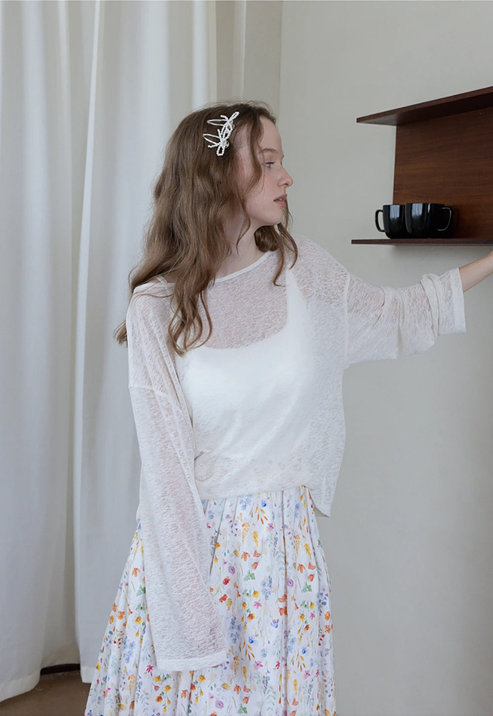 Women’s Lightweight Long Sleeve Knit Top
