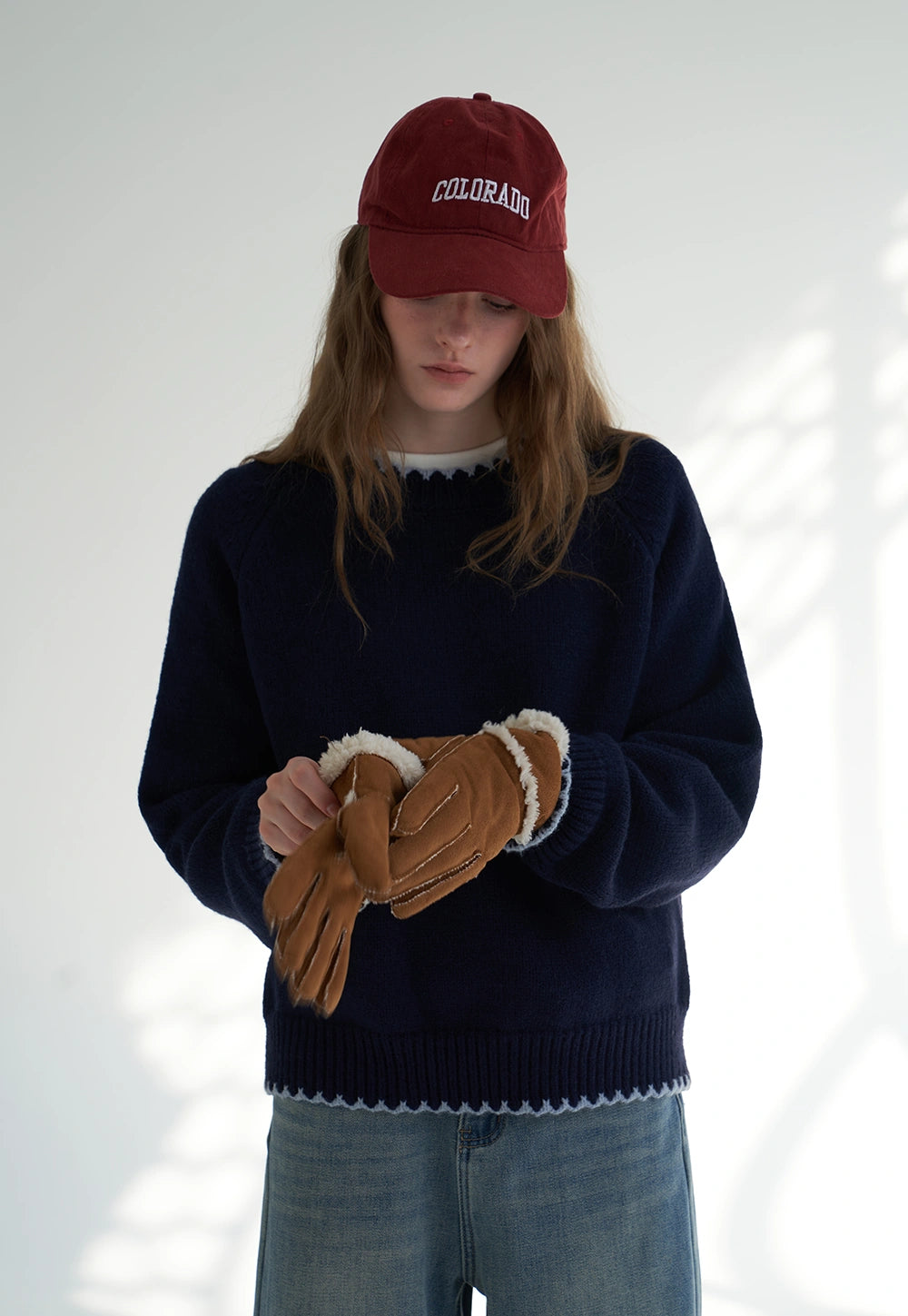Women's Color Block Sweater