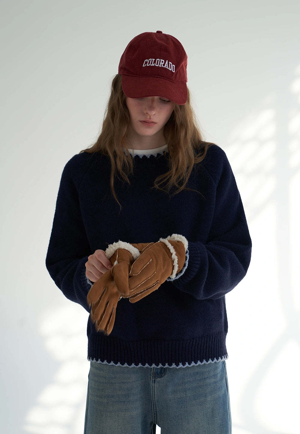 Women's Color Block Sweater