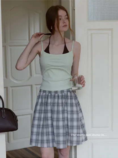 Women's Halter Neck Sleeveless Camis