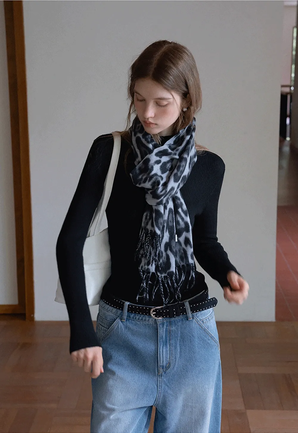 Women’s Ribbed Knit Turtleneck Sweater Top