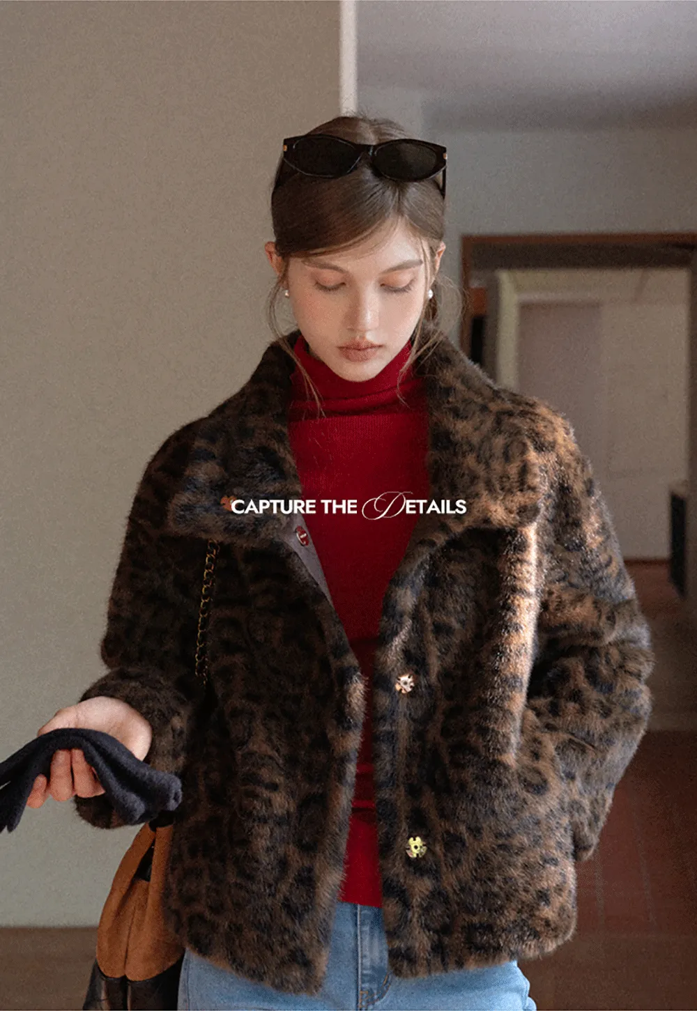 Ribbed Turtleneck Top