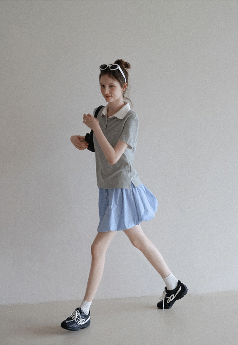 Korean Bubble Mini Skirt