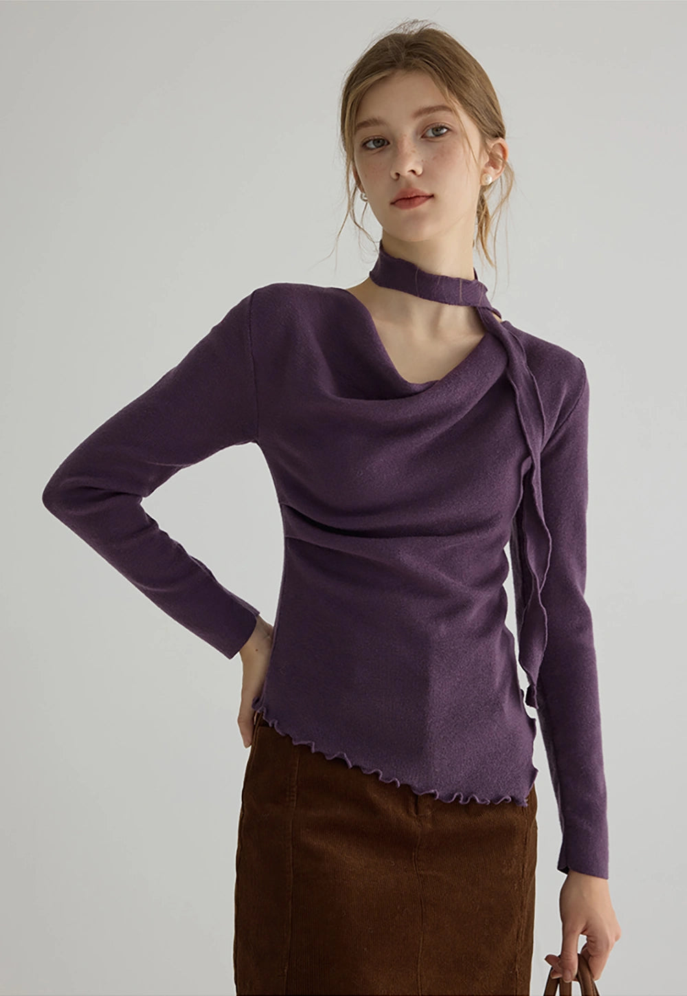 新品★ MEDI JACQUARD LONG KNIT TOP Botanical Print Open Front Long Jacquard Knit Jacket