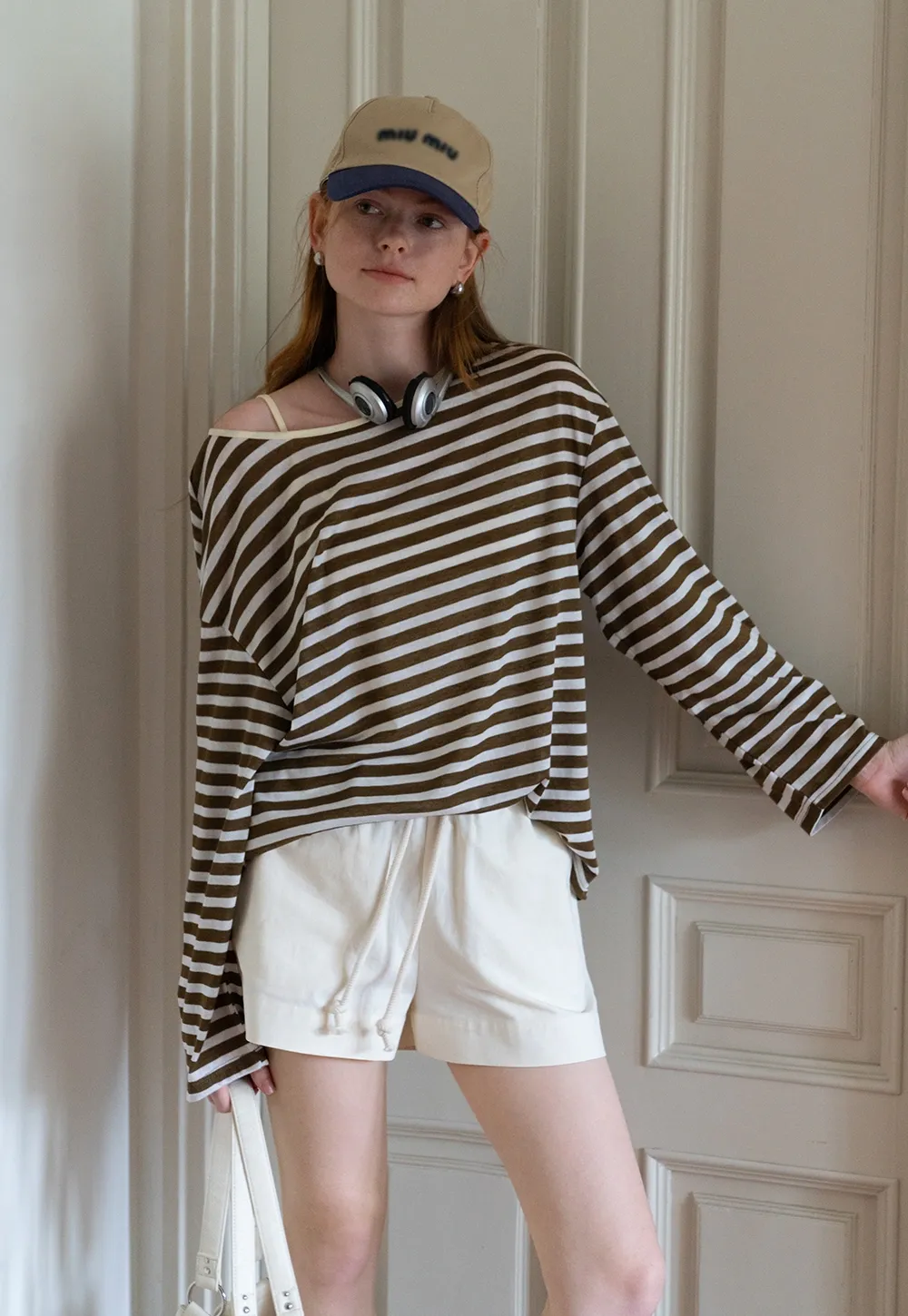 Women's Elastic Waist Casual Wide Leg Shorts