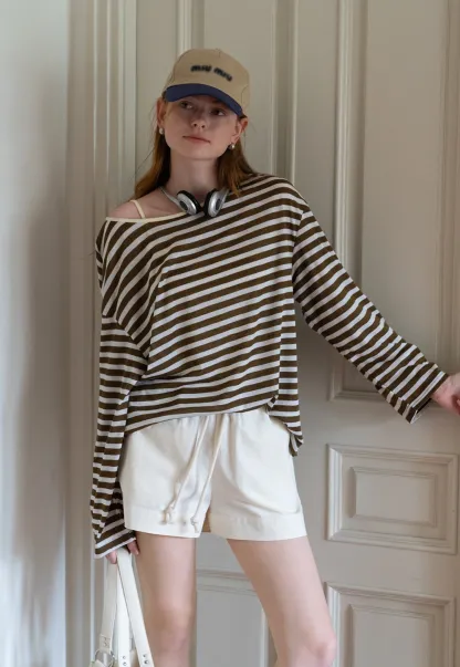 Women's Elastic Waist Casual Wide Leg Shorts