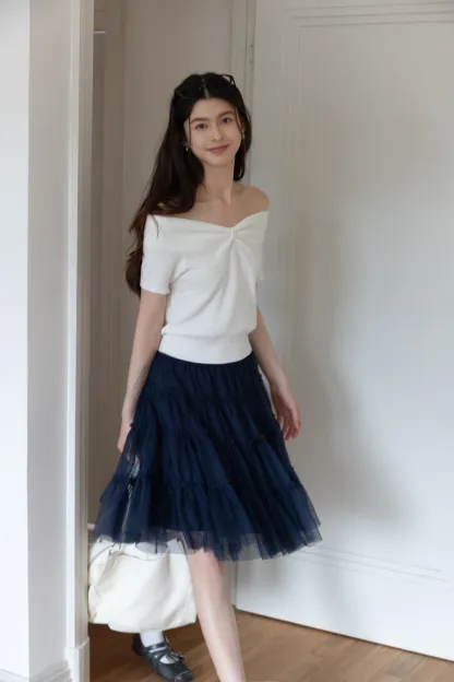 Women's Tiered Tulle Skirt