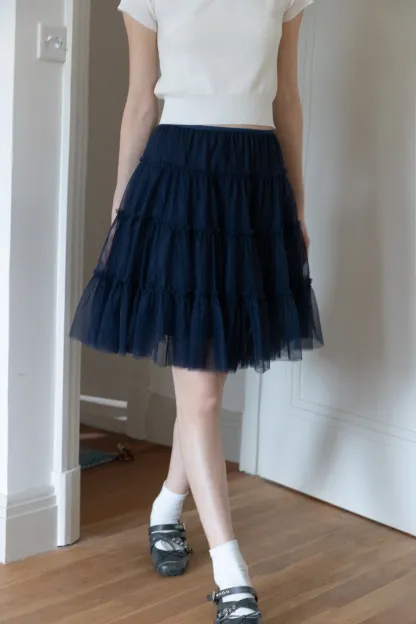 Women's Tiered Tulle Skirt