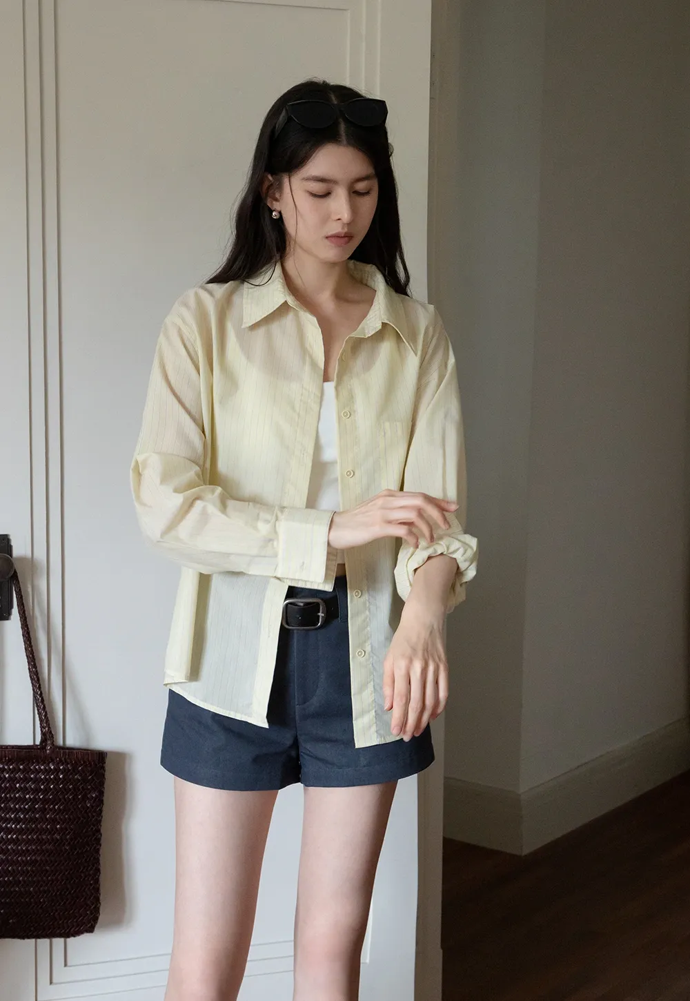 Women's Striped Sun Protection Shirt 