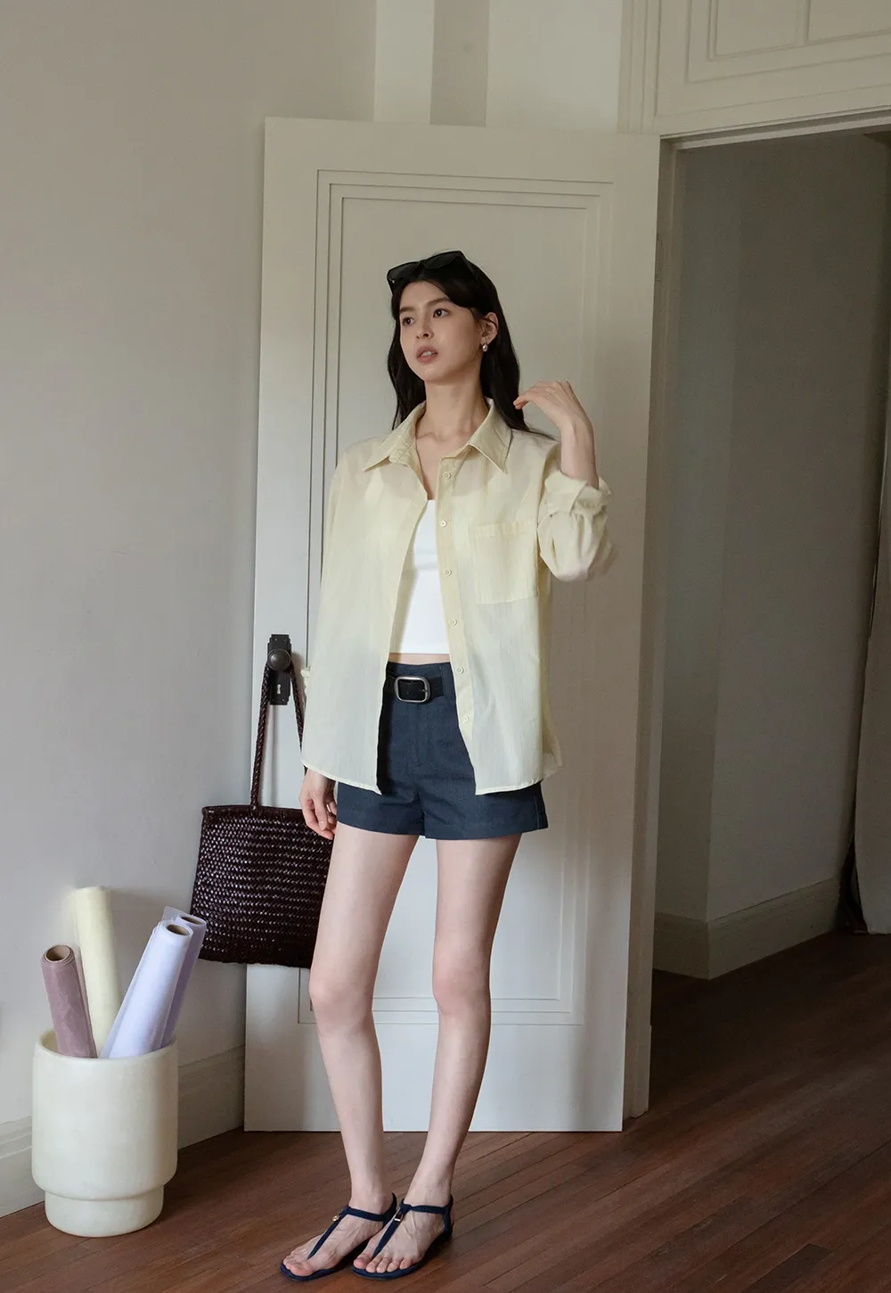 Women's Striped Sun Protection Shirt 