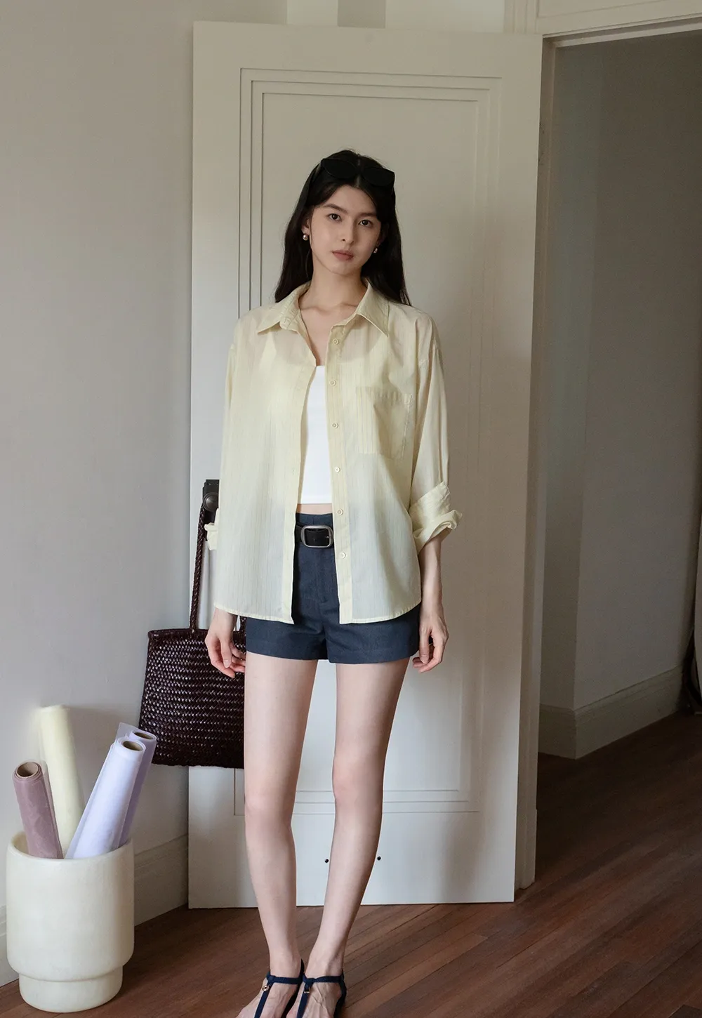 Women's Striped Sun Protection Shirt 