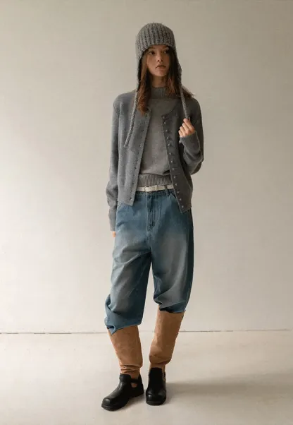 Olive Short Sleeve Mock Neck Knit Top