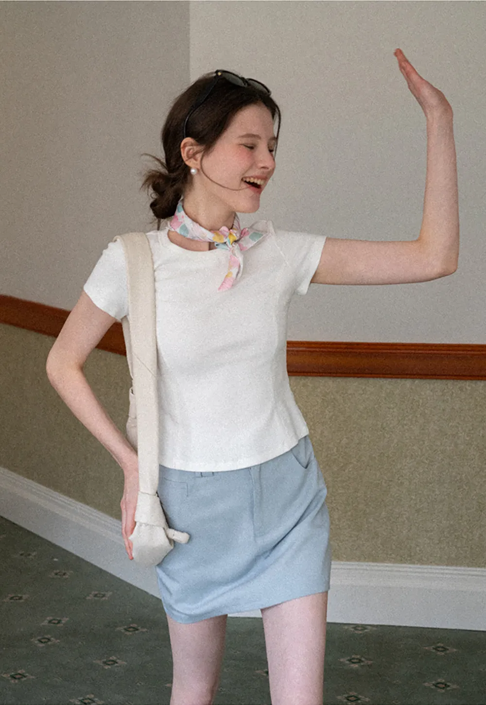 Short Sleeve Crew Neck T Shirt