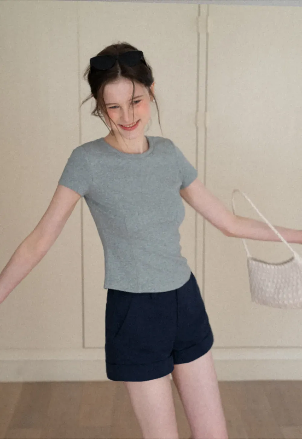 Short Sleeve Crew Neck T Shirt