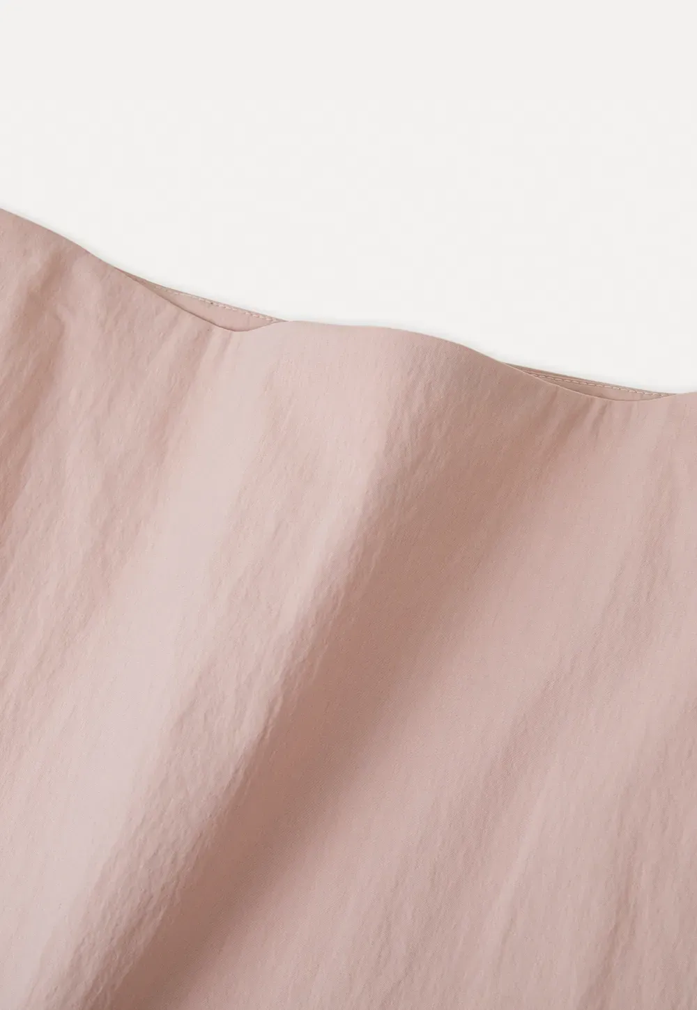 A-line mini skirt with front darts and clean hem