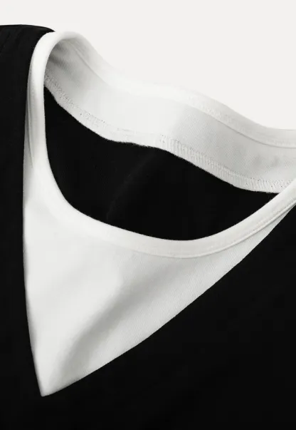 Sailor Collar Short Sleeve Flared Dress