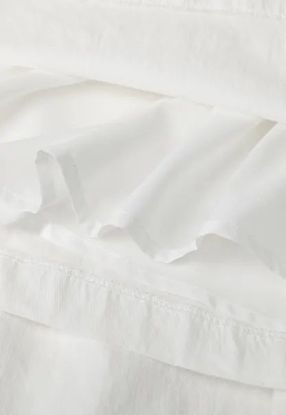 Wide Leg Cropped Casual Pants with Elastic Waist