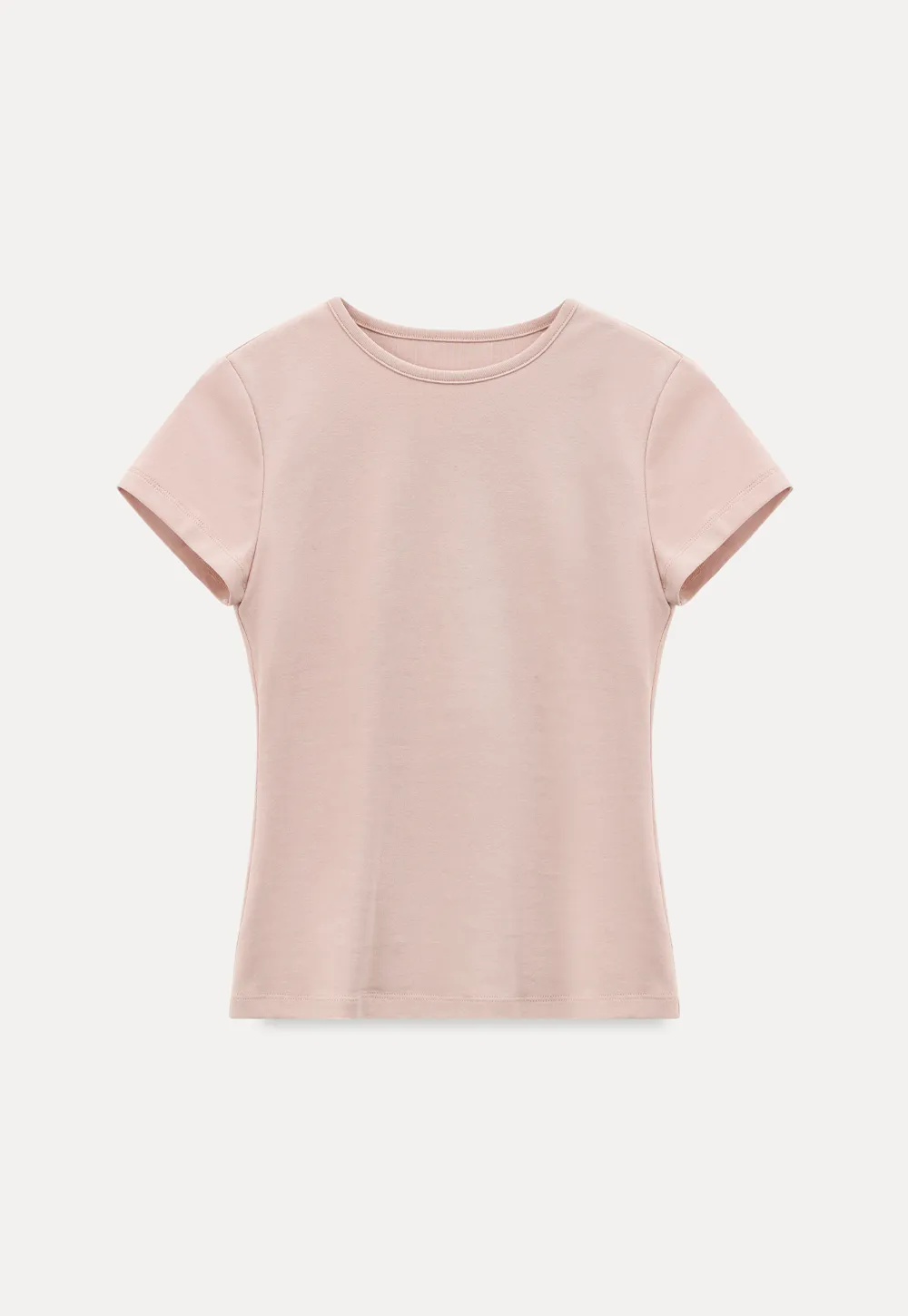 Slim Fit Short Sleeve Crew Neck T Shirt