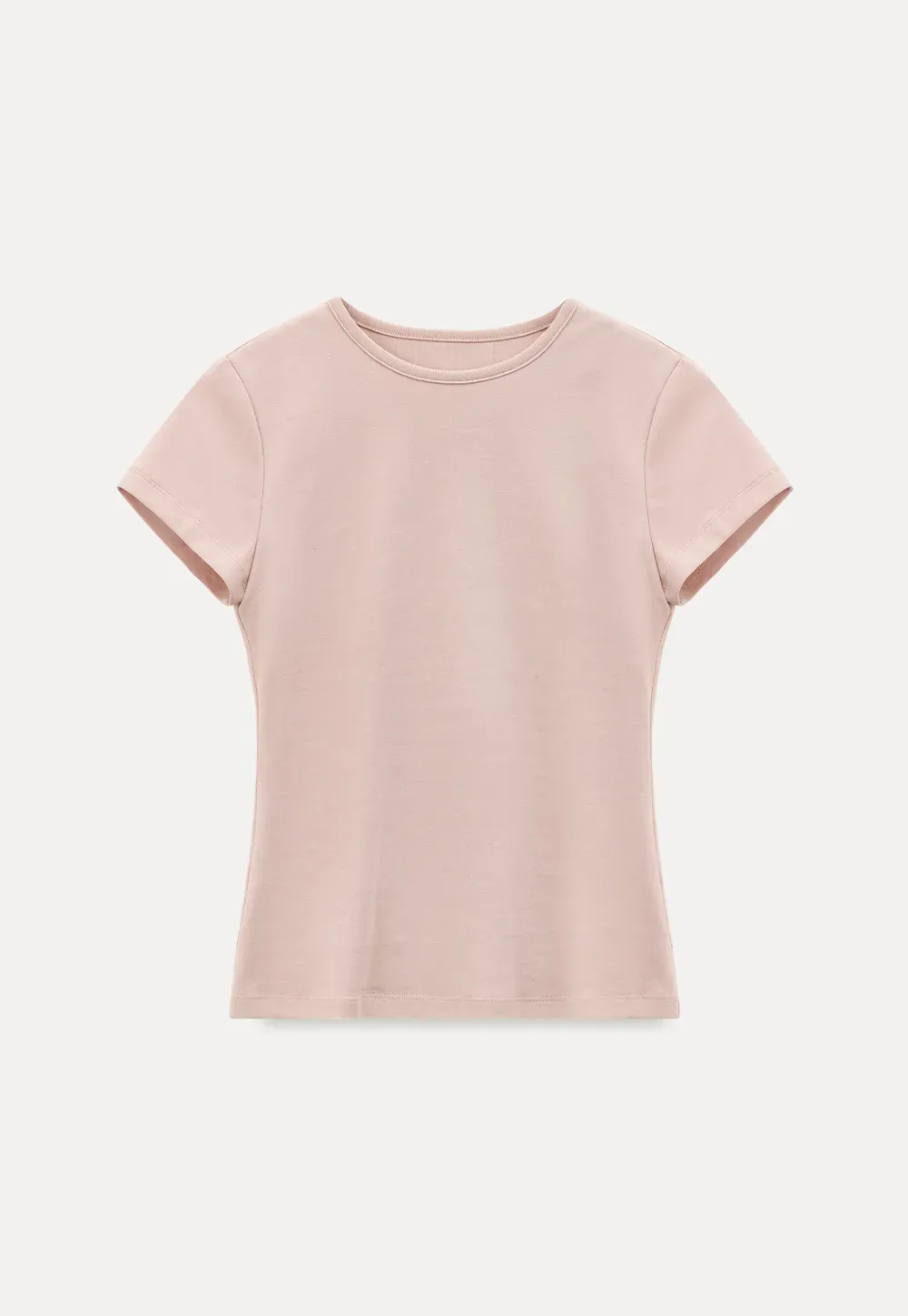 Slim Fit Short Sleeve Crew Neck T Shirt