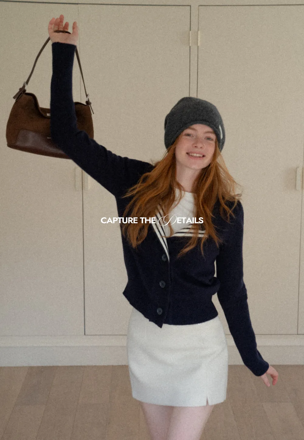 Elegant Basic Knit Sweater with Ribbed Hem and Sleeves