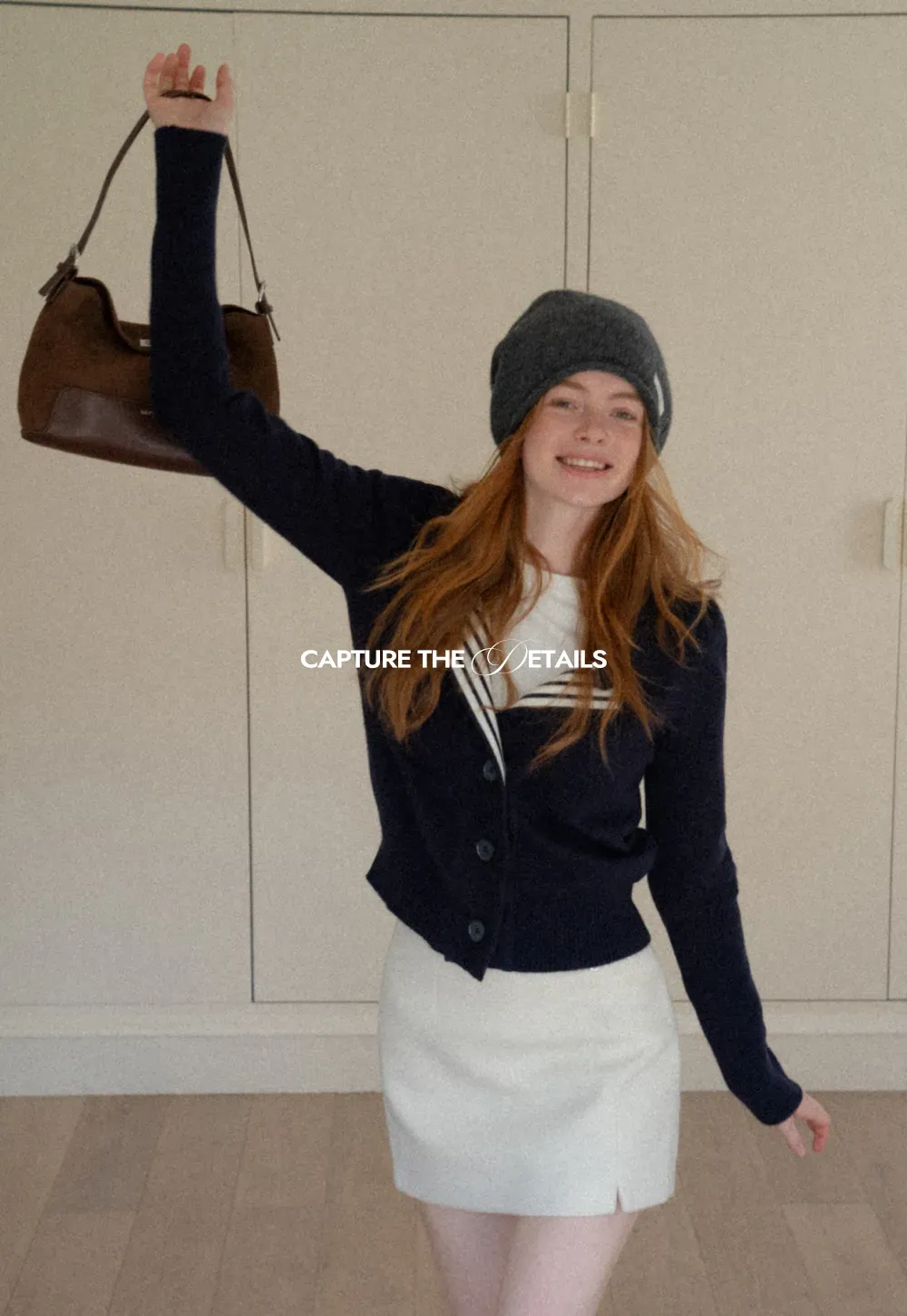 Elegant Basic Knit Sweater with Ribbed Hem and Sleeves