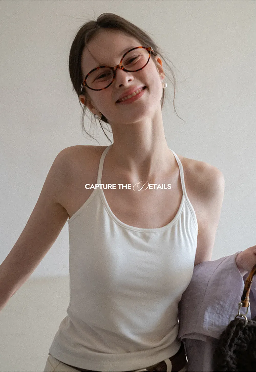 Slim Fit Tank Top with Thin Straps