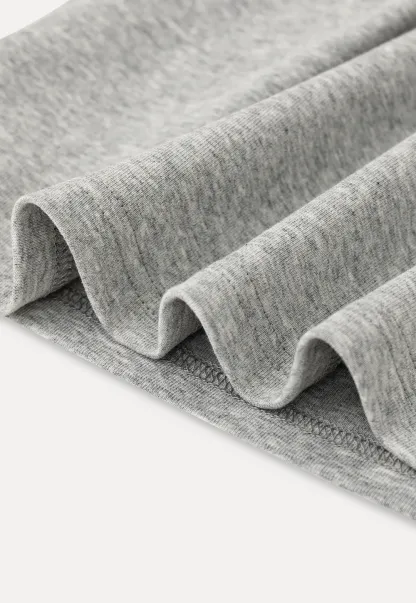 Short Sleeve Crop Top with Square Neckline