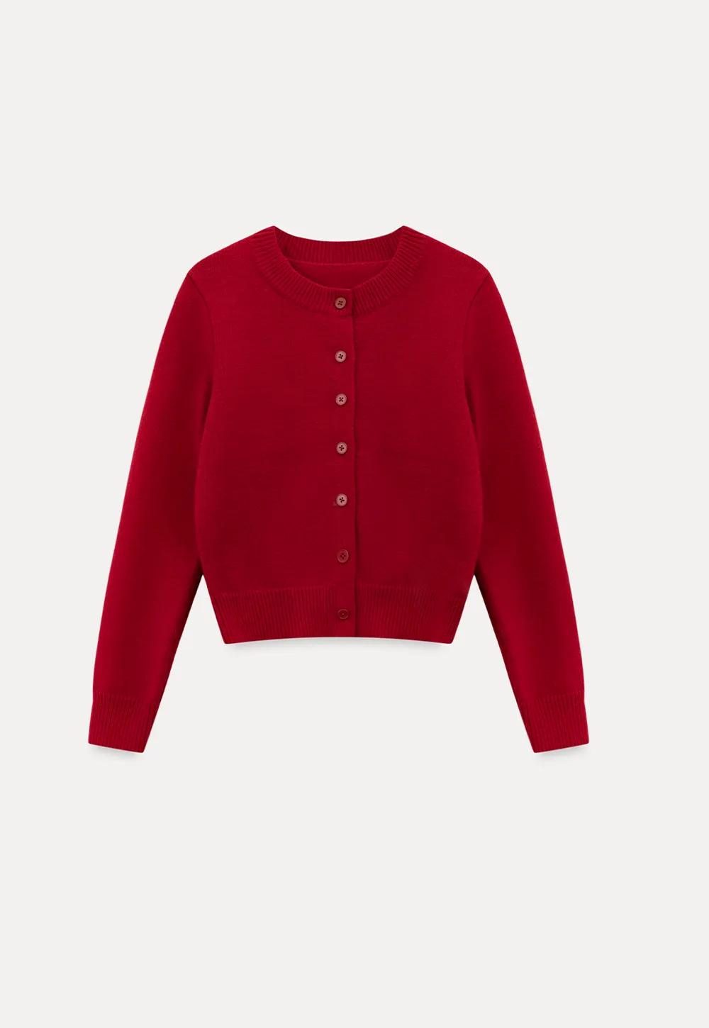 Stylish Knit Cardigan with Embroidered Design