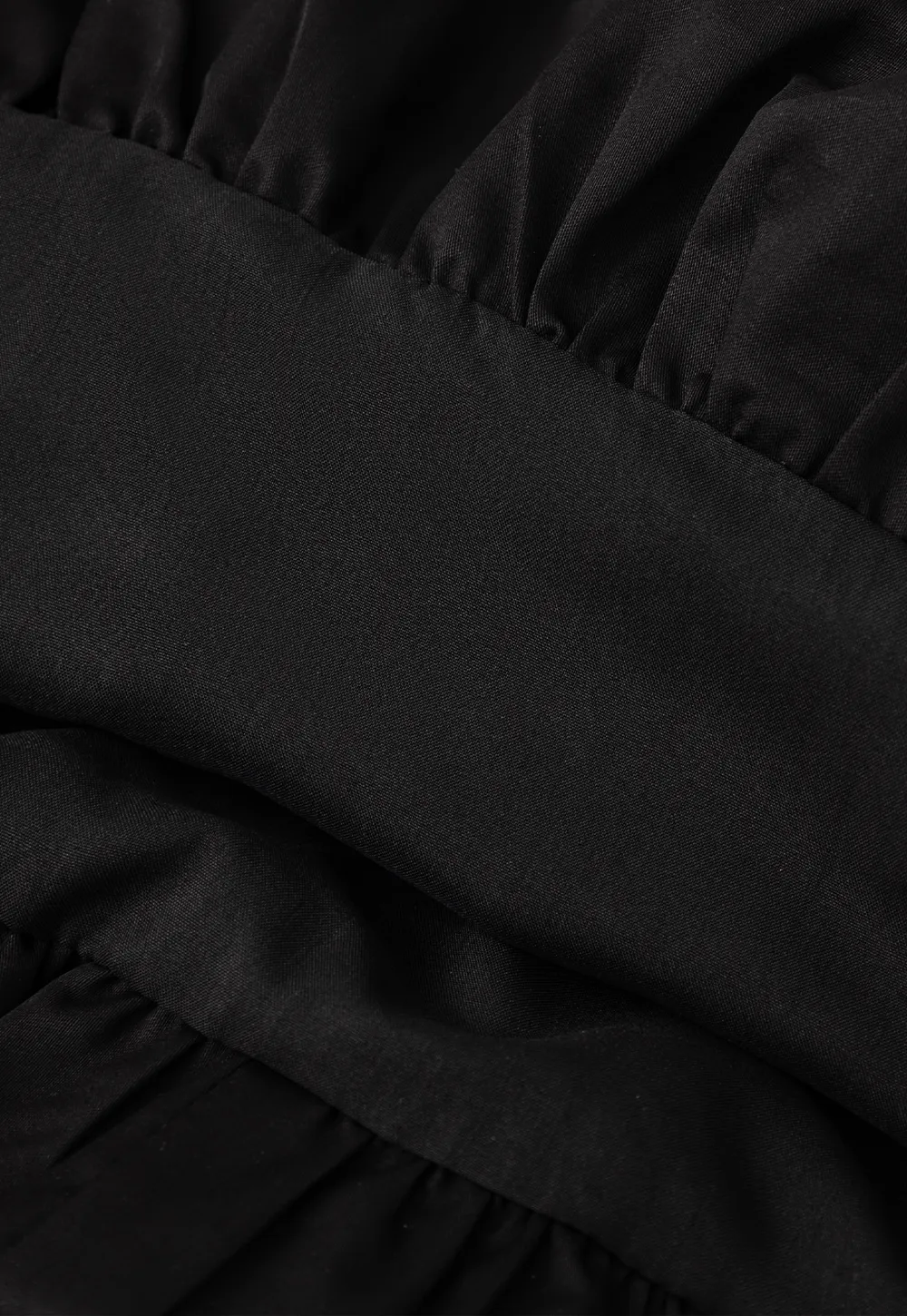 Pleated A-line Skirt with Elastic Waistband