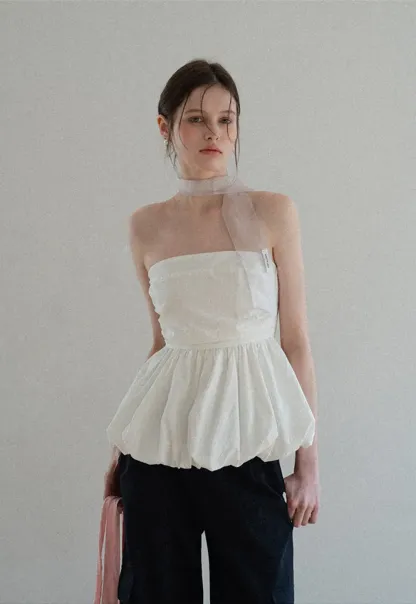 Smocked Waist Checkered Tank Top