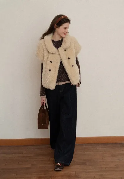 Wide Leg Denim Jeans for Women Casual Style