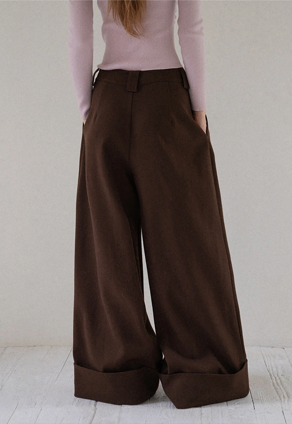 Women High Waist Wide Leg Pants