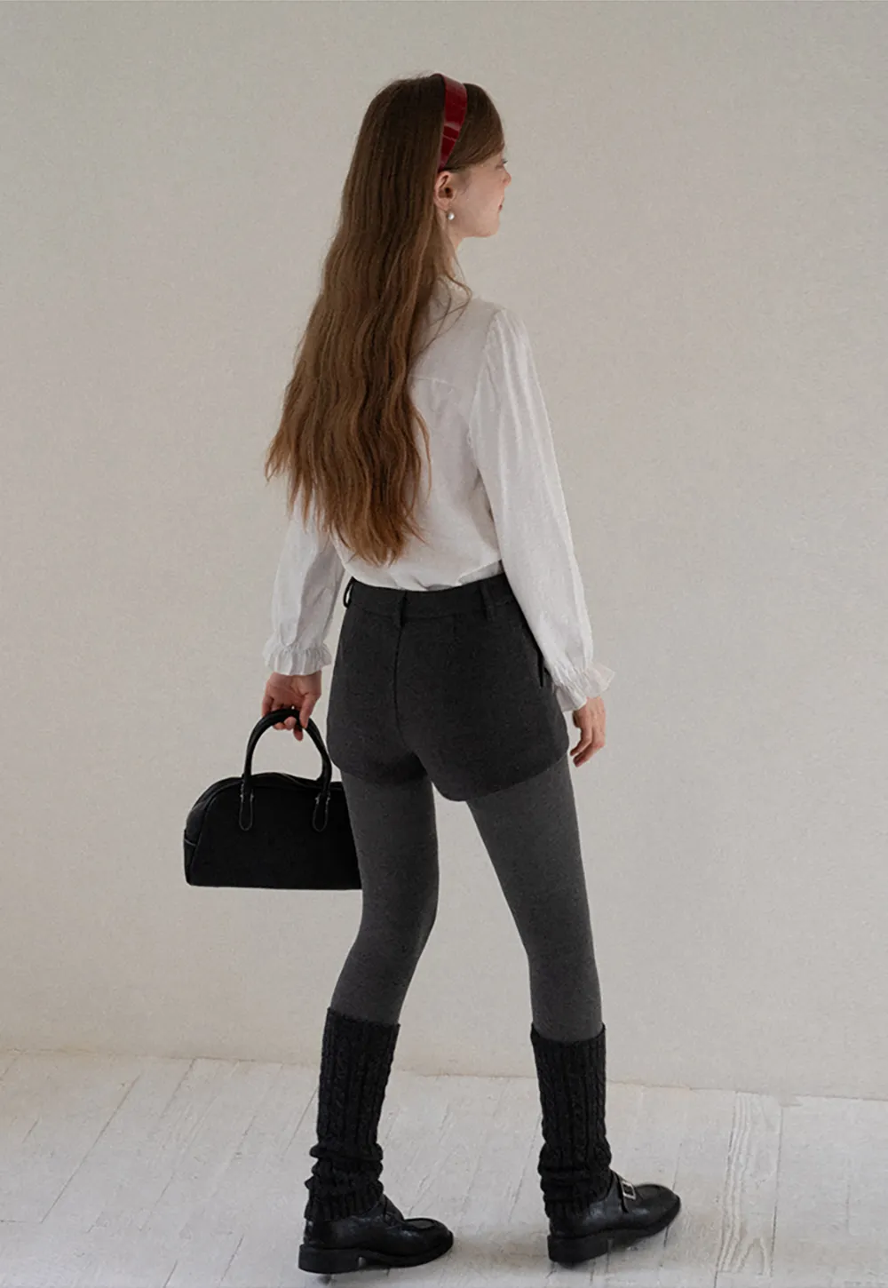 Ruffled Detail Button Up Blouse