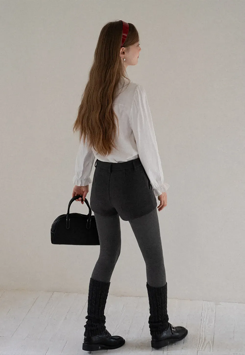 Ruffled Detail Button Up Blouse