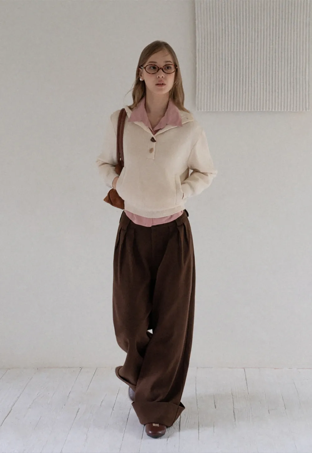 Women High Waist Wide Leg Pants
