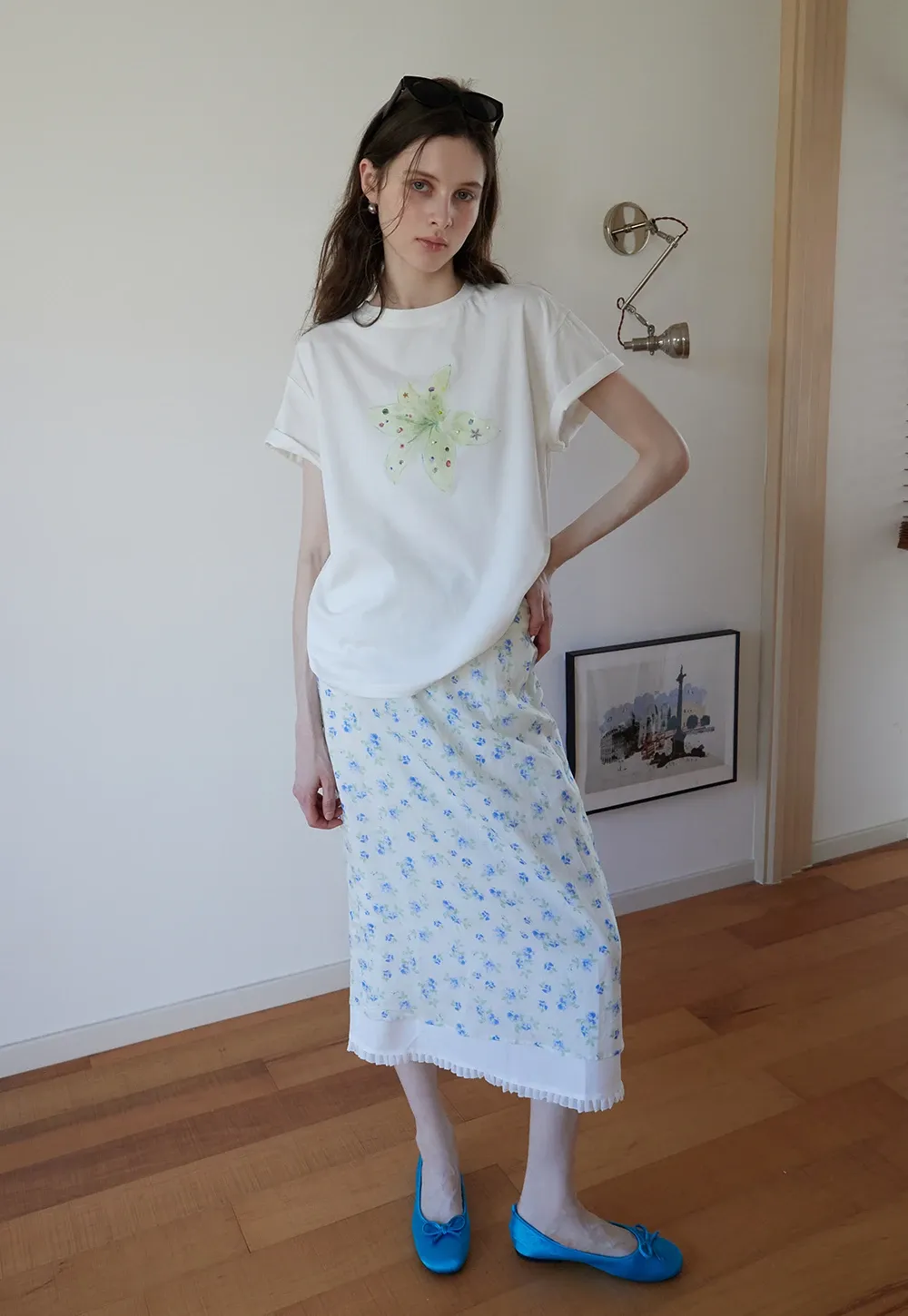 Women’s Lily Graphic Cotton T-Shirt