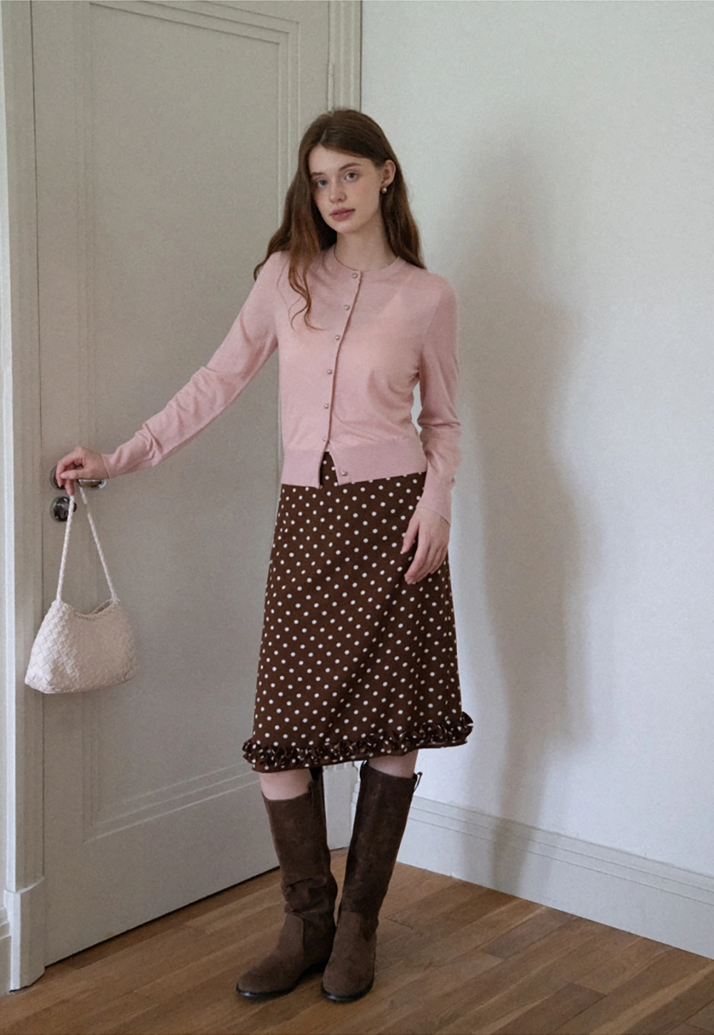 Women's Classic Button-Up Knit Cardigan