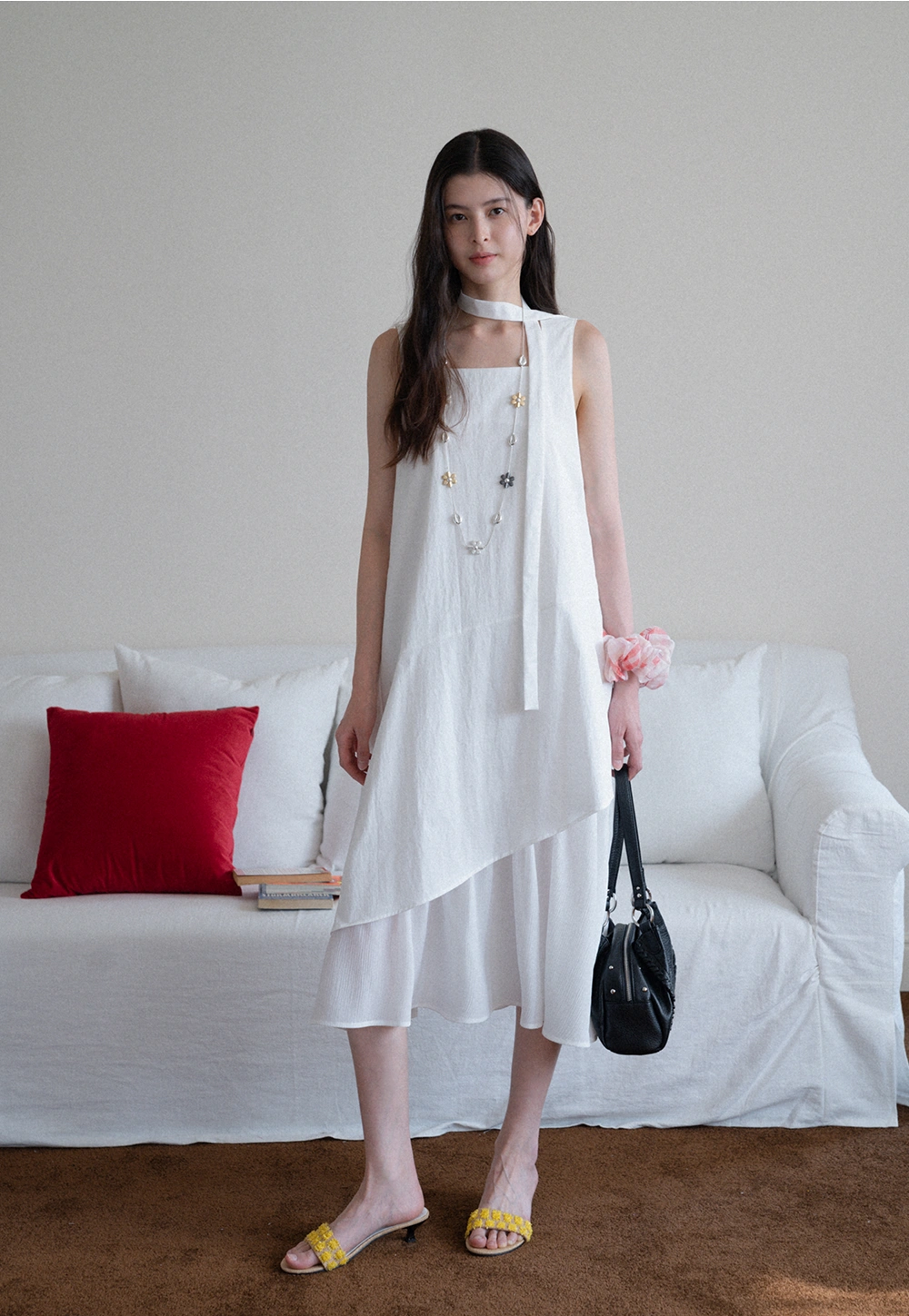 Asymmetric Layered Dress