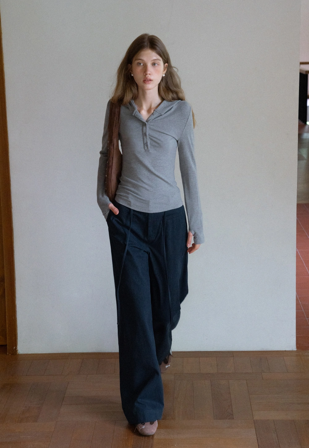 ersatile Wide Leg Pants with High Waist and Belt Detail