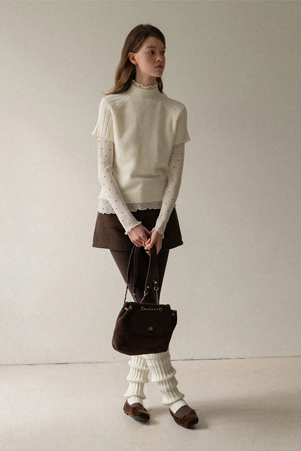 Cozy Wool Shorts with Big Pockets