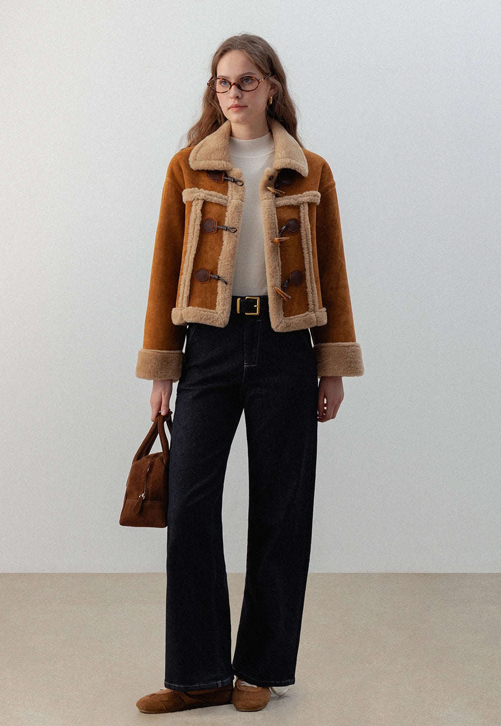 VINTAGE FAUX SHEARLING ジャケット SLY | VINTAGE FAUX SHEARLING ジャケット (ブルゾン ) |SHEL
