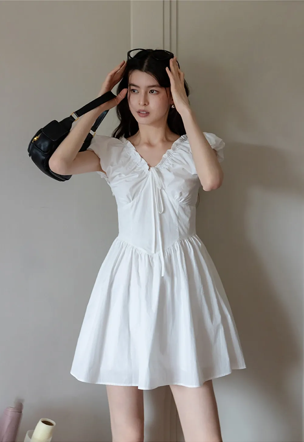 Women’s Puff Sleeve Mini Dress