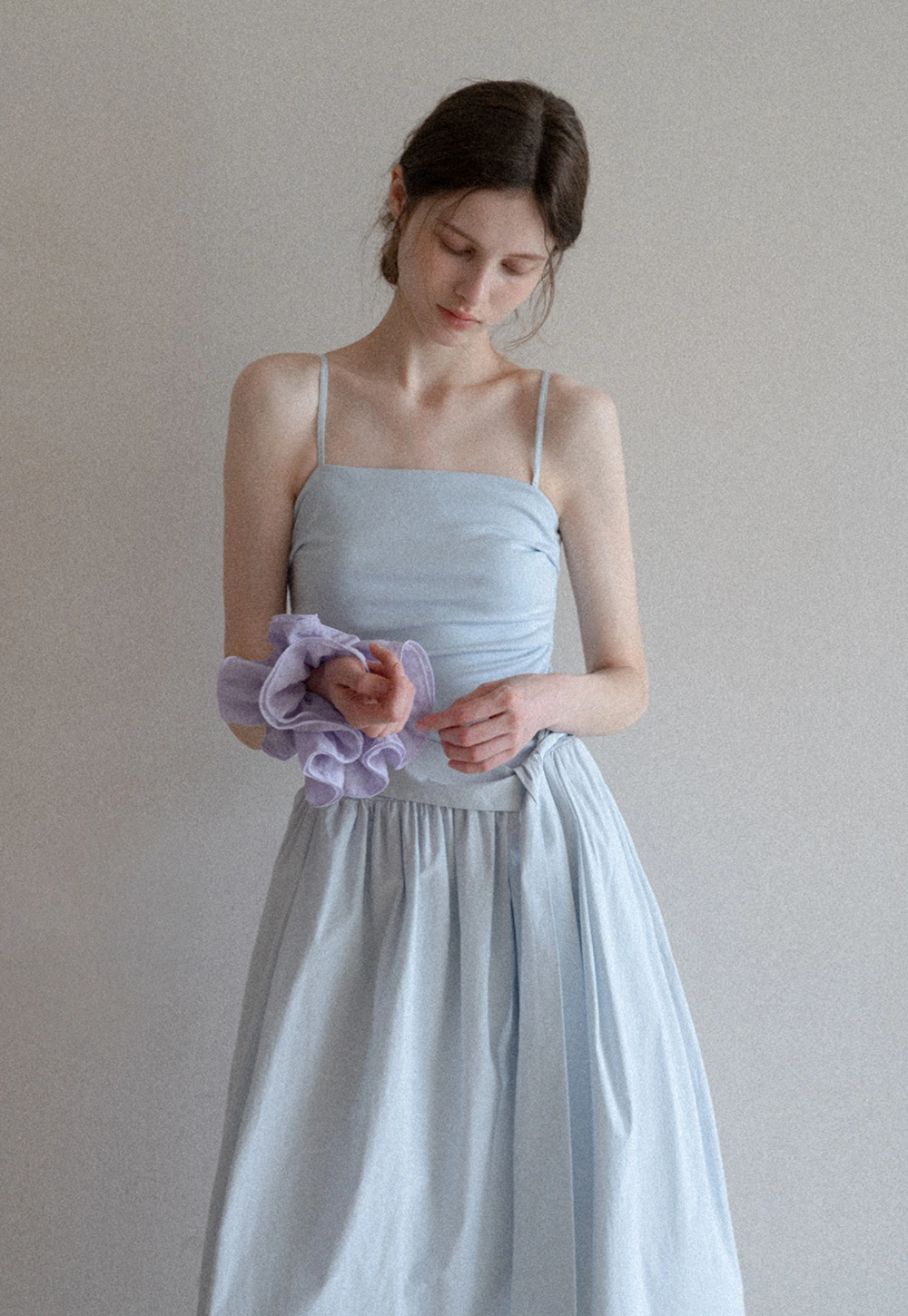 Women’s Draped One Shoulder Maxi Dress
