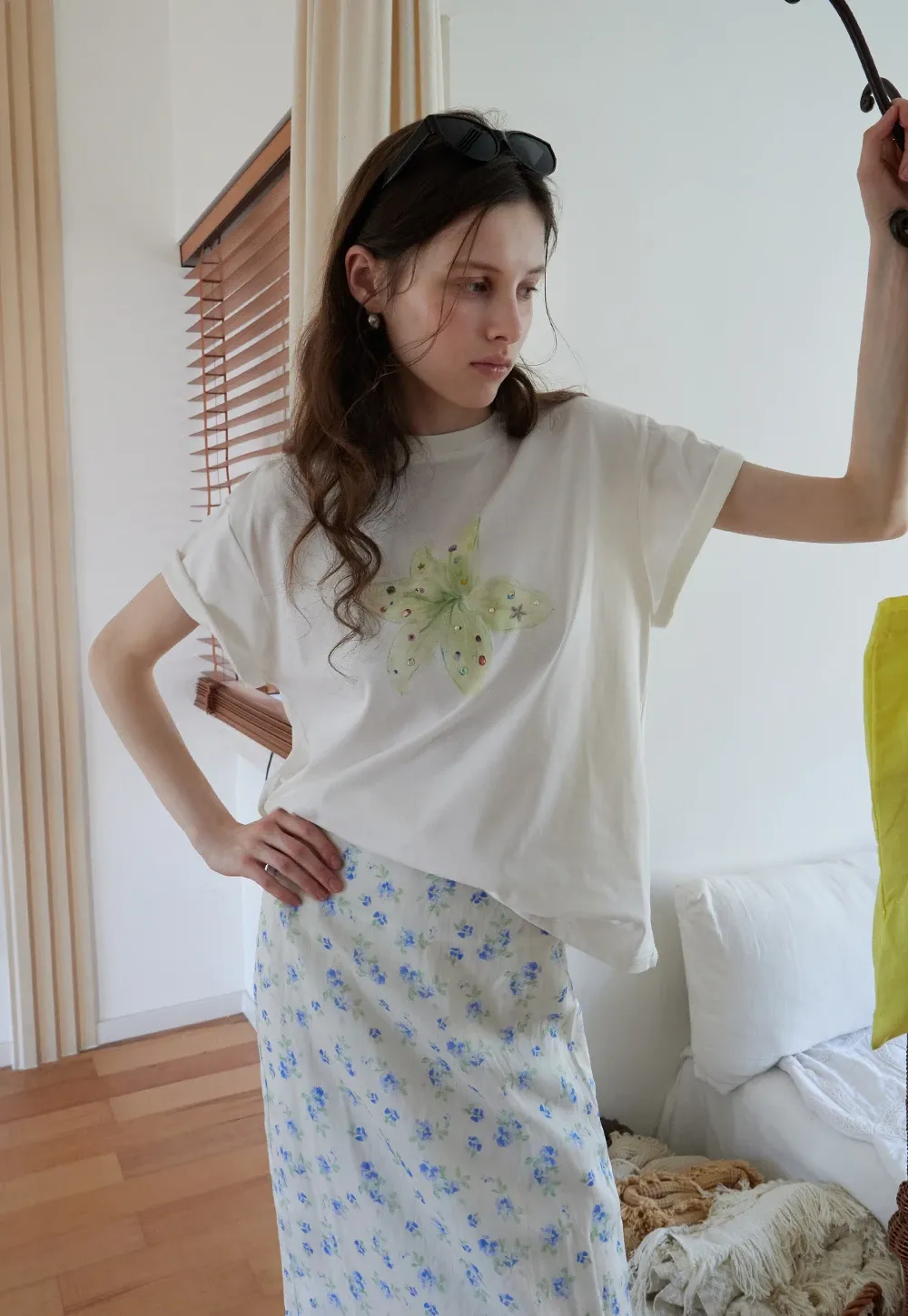 Women’s Lily Graphic Cotton T-Shirt